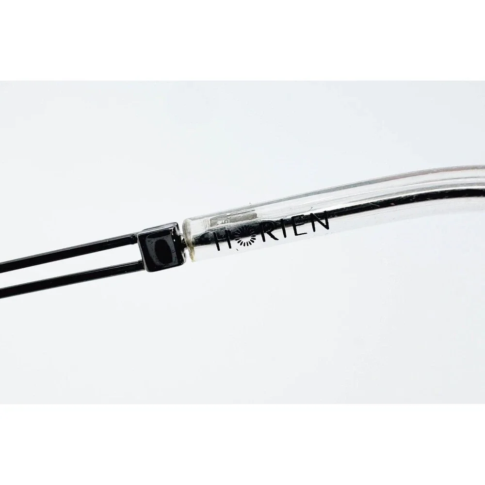 Horien Eyeglasses Frames Mens Gunmetal Aviator N6259 P03 59-15-135
